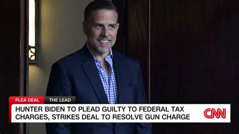 Justice Department says Hunter Biden strikes deal to resolve tax and weapons charges, will plead guilty to some offenses